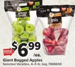 Giant Food Granny Smith Apples offer