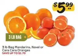 Winn Dixie 3 lb Bag Mandarins, Navel or Cara Cara Oranges offer