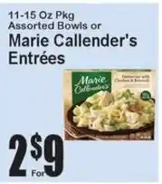 Super Fresh Marie Callender's Entrées offer