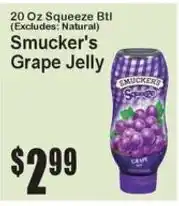 Super Fresh Smucker's Grape Jelly offer