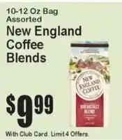 Super Fresh New England Coffee Blends offer