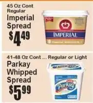 Super Fresh Imperial spread offer