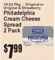 Super Fresh Philadelphia cream cheese spread offer