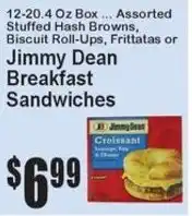 Super Fresh Jimmy Dean Breakfast Sandwiches offer