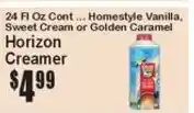 Super Fresh Horizon Creamer offer