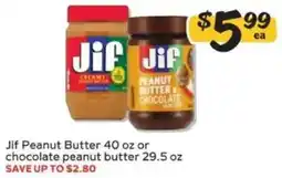 Winn Dixie Jif peanut butter offer