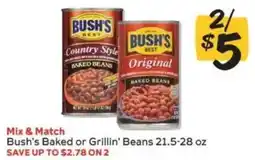 Winn Dixie Bush's Baked or Grillin' Beans offer