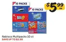 Winn Dixie Nabisco Multipacks offer