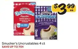 Winn Dixie Smucker's Uncrustables offer