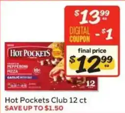 Winn Dixie Hot Pockets Club offer