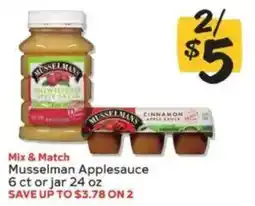 Winn Dixie Musselman Applesauce offer