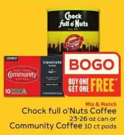 Winn Dixie Chock full o'Nuts Coffee offer