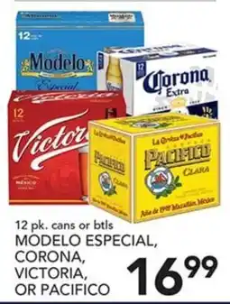 Pete's Fresh Market Modelo Especial, Corona, Victoria, or Pacifico offer