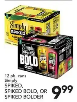 Pete's Fresh Market Simply Spiked, Spiked Bold, or Spiked Bolder offer