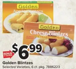 Giant Food Golden Blintzes offer