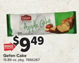 Giant Food Gefen Cake offer