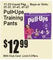 Super Fresh Pull-Ups Training Pants offer
