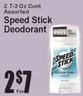 Super Fresh Speed Stick Deodorant offer
