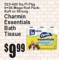 Super Fresh Charmin Essentials Bath Tissue offer