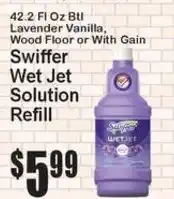 Super Fresh Swiffer Wet Jet Solution Refill offer