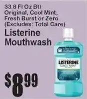 Super Fresh Listerine Mouthwash offer