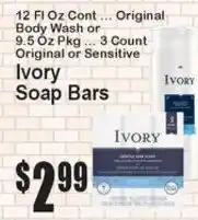 Super Fresh Ivory soap bars offer