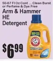 Super Fresh Arm & Hammer HE Detergent offer