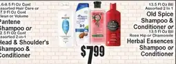 Super Fresh Pantene shampoo or Head & Shoulders shampoo and conditioner offer