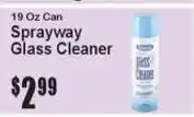 Super Fresh Sprayway glass cleaner offer