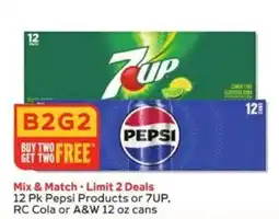 Winn Dixie Pepsi Products or 7UP, RC Cola or A&W offer