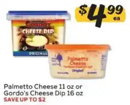 Winn Dixie Palmetto Cheese or Gordo's Cheese Dip offer