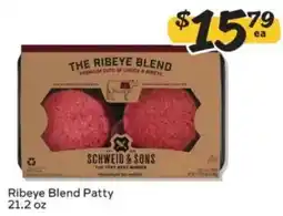 Winn Dixie Schweid & Sons ribeye blend patty offer