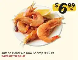 Winn Dixie Jumbo Head-On Raw Shrimp offer