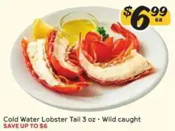 Winn Dixie Cold Water Lobster Tail offer