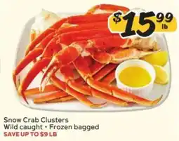 Winn Dixie Snow Crab Clusters offer