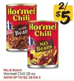 Winn Dixie Hormel chili offer