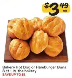 Winn Dixie Bakery Hot Dog or Hamburger Buns offer