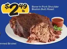 Winn Dixie Bone-In Pork Shoulder Boston Butt Roast offer