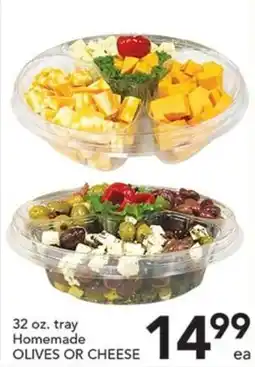 Pete's Fresh Market Homemade Olives Or Cheese offer