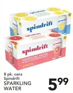 Pete's Fresh Market Spindrift Sparkling Water offer