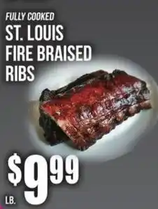 Super Fresh St. Louis Fire Braised Ribs offer