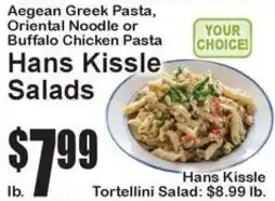 Super Fresh Hans Kissle Salads offer