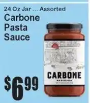 Super Fresh Carbone pasta sauce offer