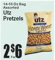 Super Fresh Utz pretzels offer