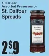 Super Fresh St. Dalfour Spreads offer