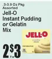 Super Fresh Jell-O Instant Pudding or Gelatin Mix offer