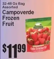 Super Fresh Campoverde frozen fruit offer