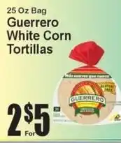 Super Fresh Guerrero White Corn Tortillas offer