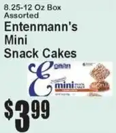 Super Fresh Entenmann's mini snack cakes offer