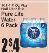 Super Fresh Pure Life Water offer